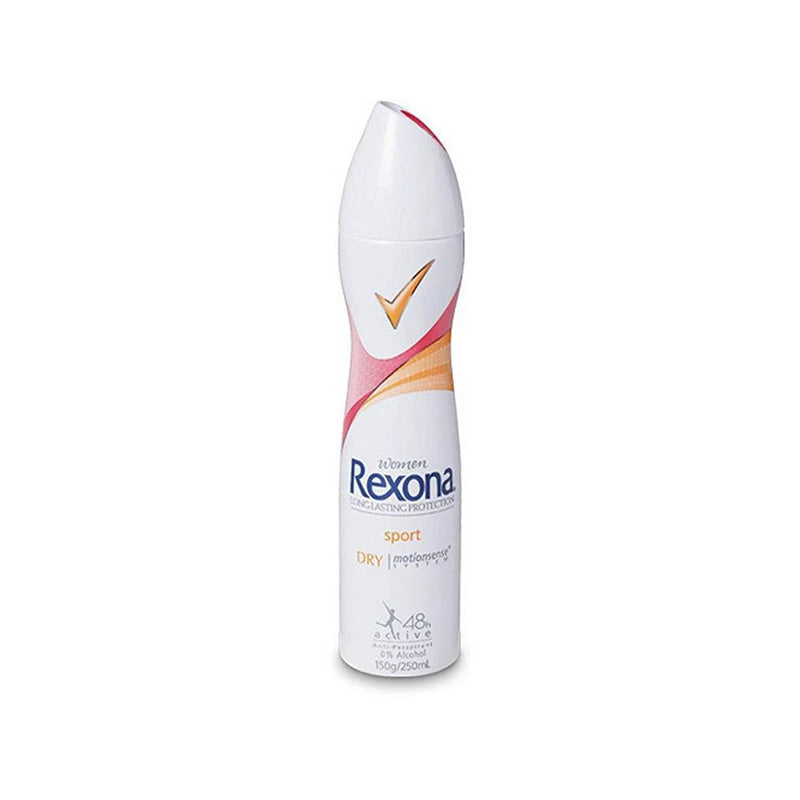 6 Pack x Rexona Sport Dry Women Deodorant - 145g/250ml