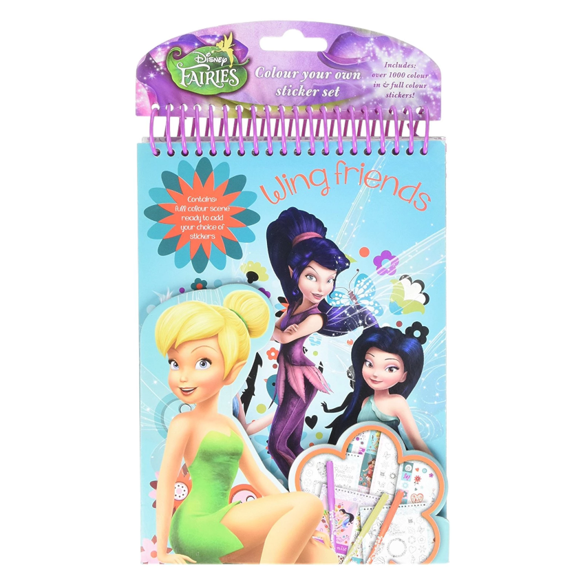 Disney Fairies: Wing Friends Colour Your Own Sticker Set