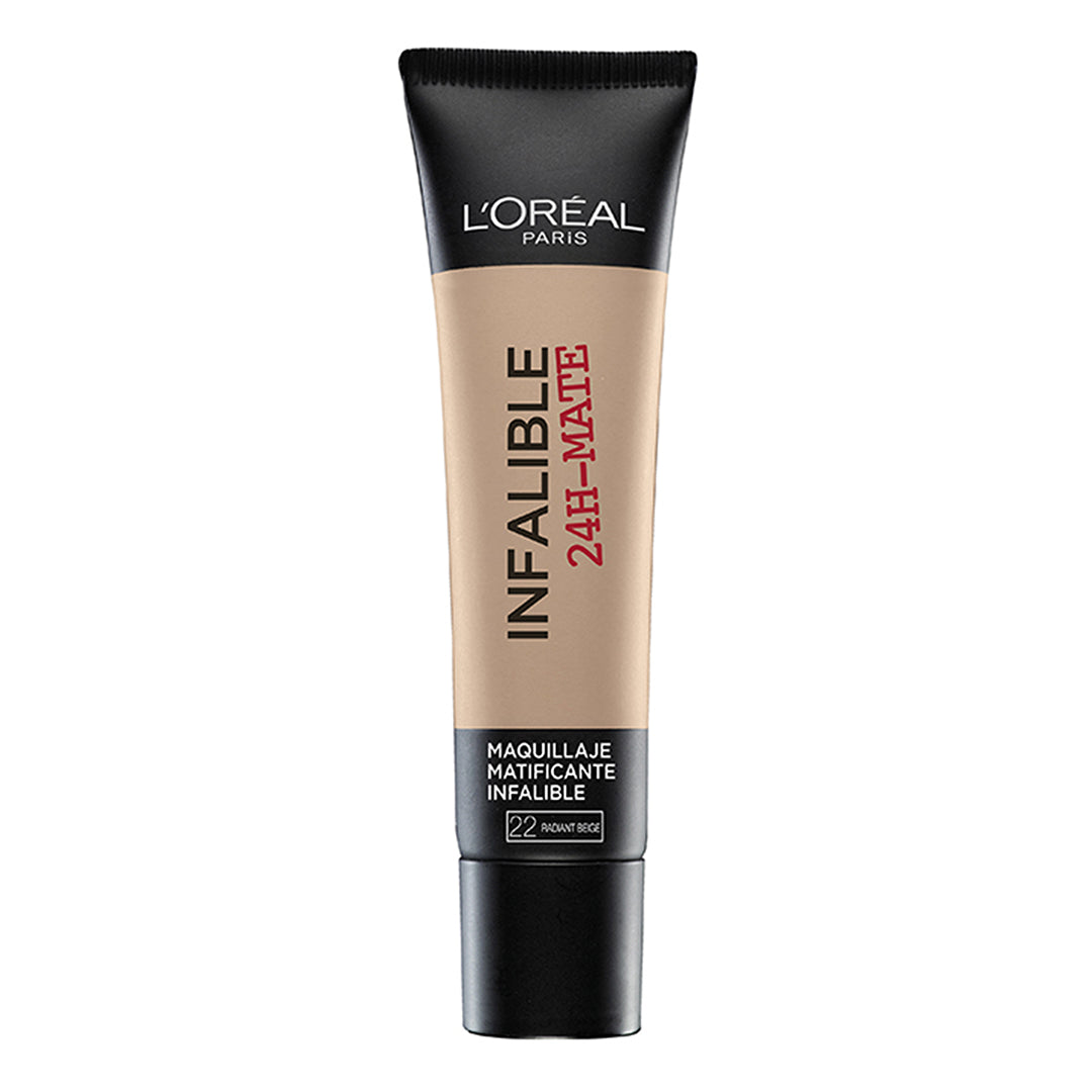 L'Oreal Infallible 24Hr Matte Foundation 22 Radiant Beige 35ml
