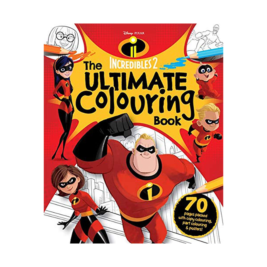 Disney Incredibles 2: The Ultimate Colouring Book