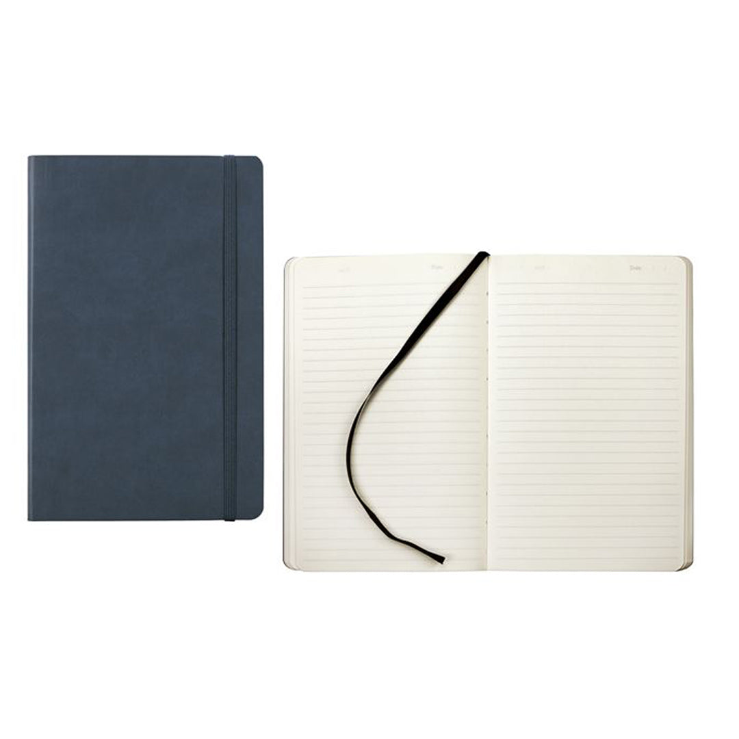 Milford Soft Cover A5 Navy Journal (5 Pack)