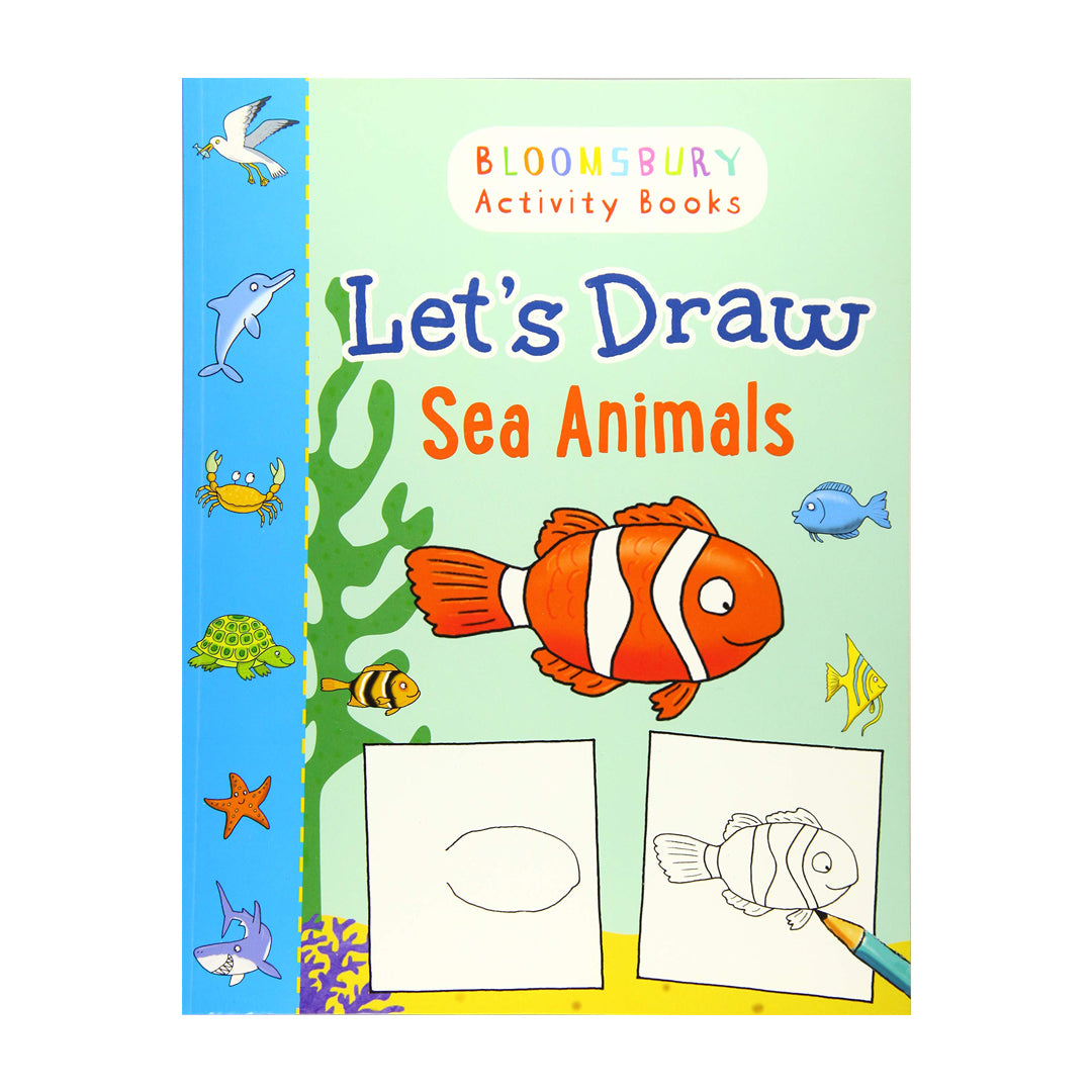 Let's Draw Sea Animals