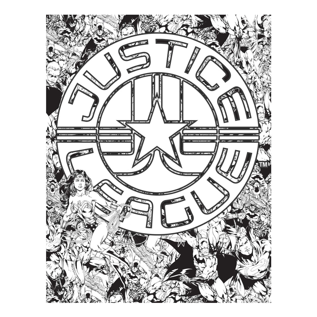 Wonder Woman Colouring Book