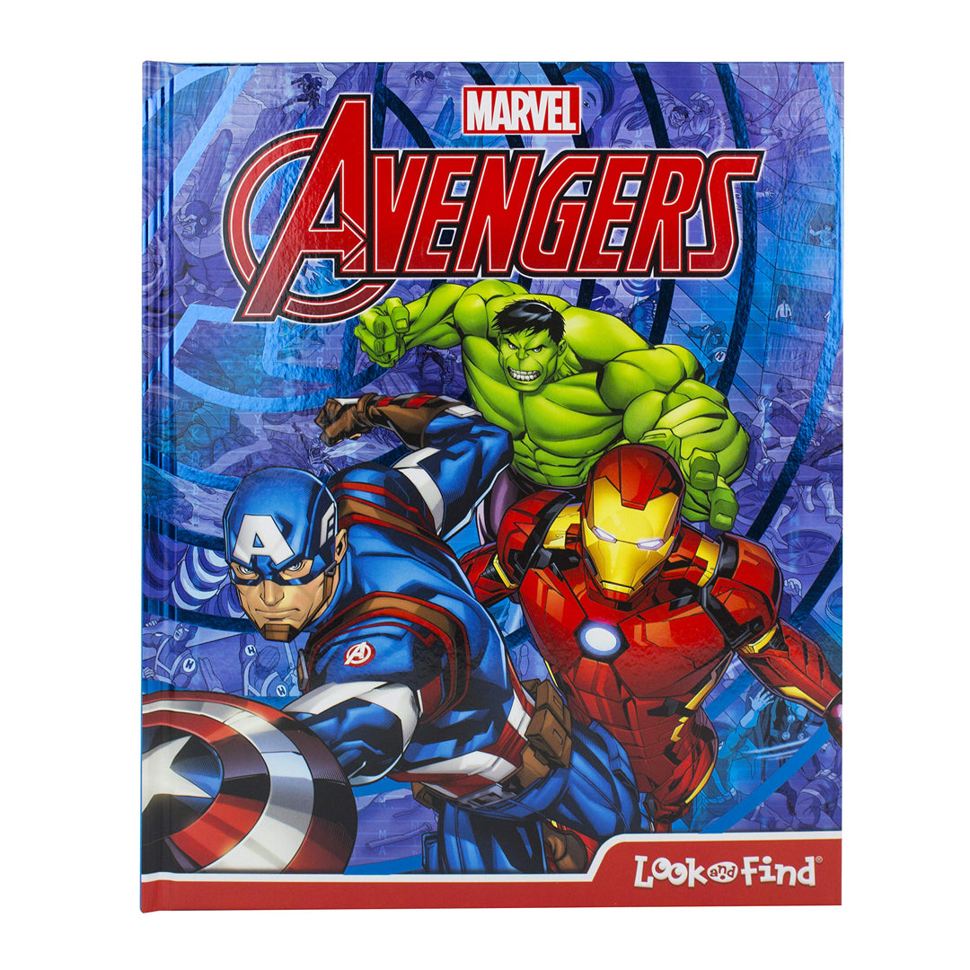 Marvel Avengers Look And Find Book