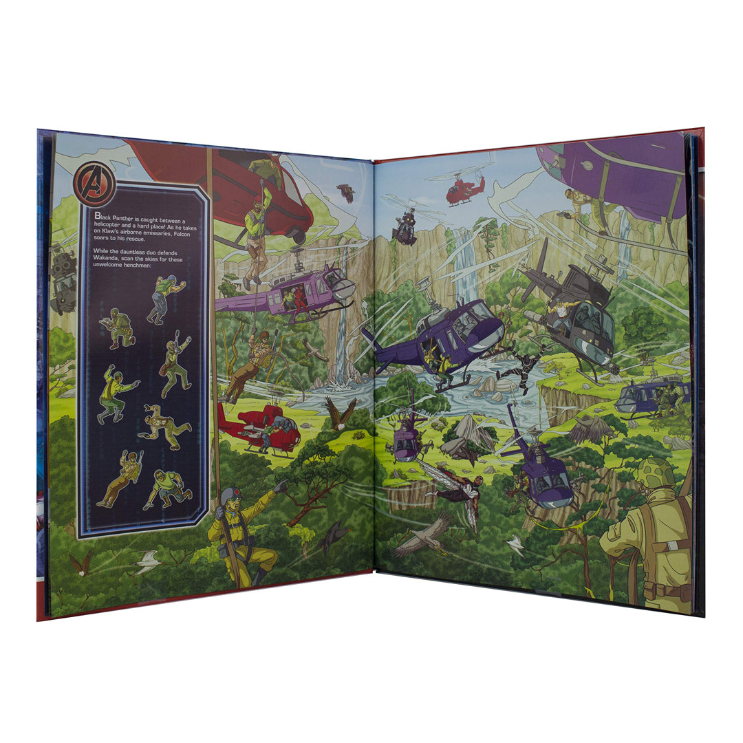 Marvel Avengers Look And Find Book