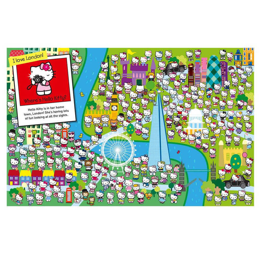 Where's Hello Kitty: Fun in the City Activity Book