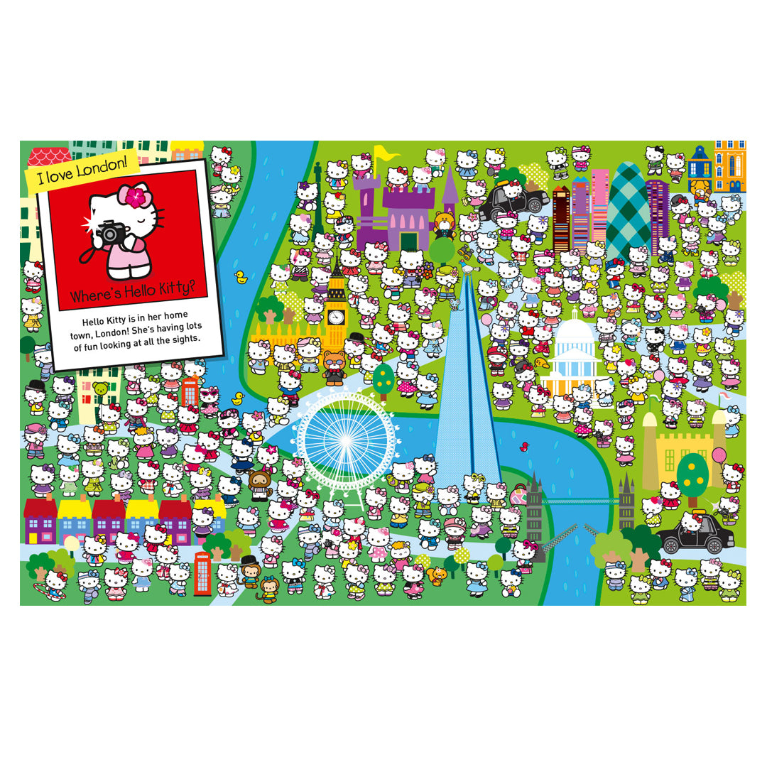 Where's Hello Kitty: Fun in the City Activity Book
