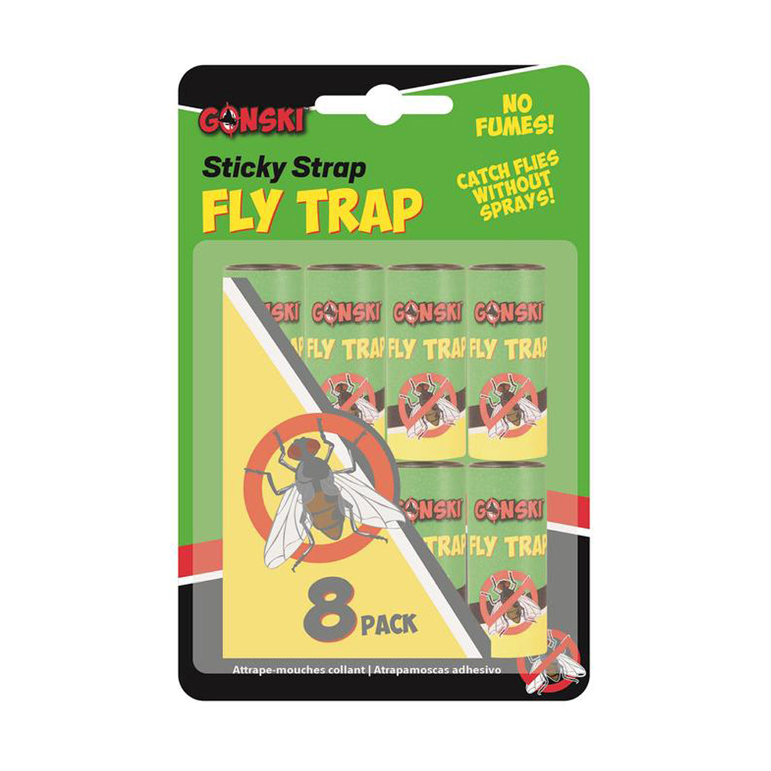 Gonski Sticky Stap Fly Trap(8pk)
