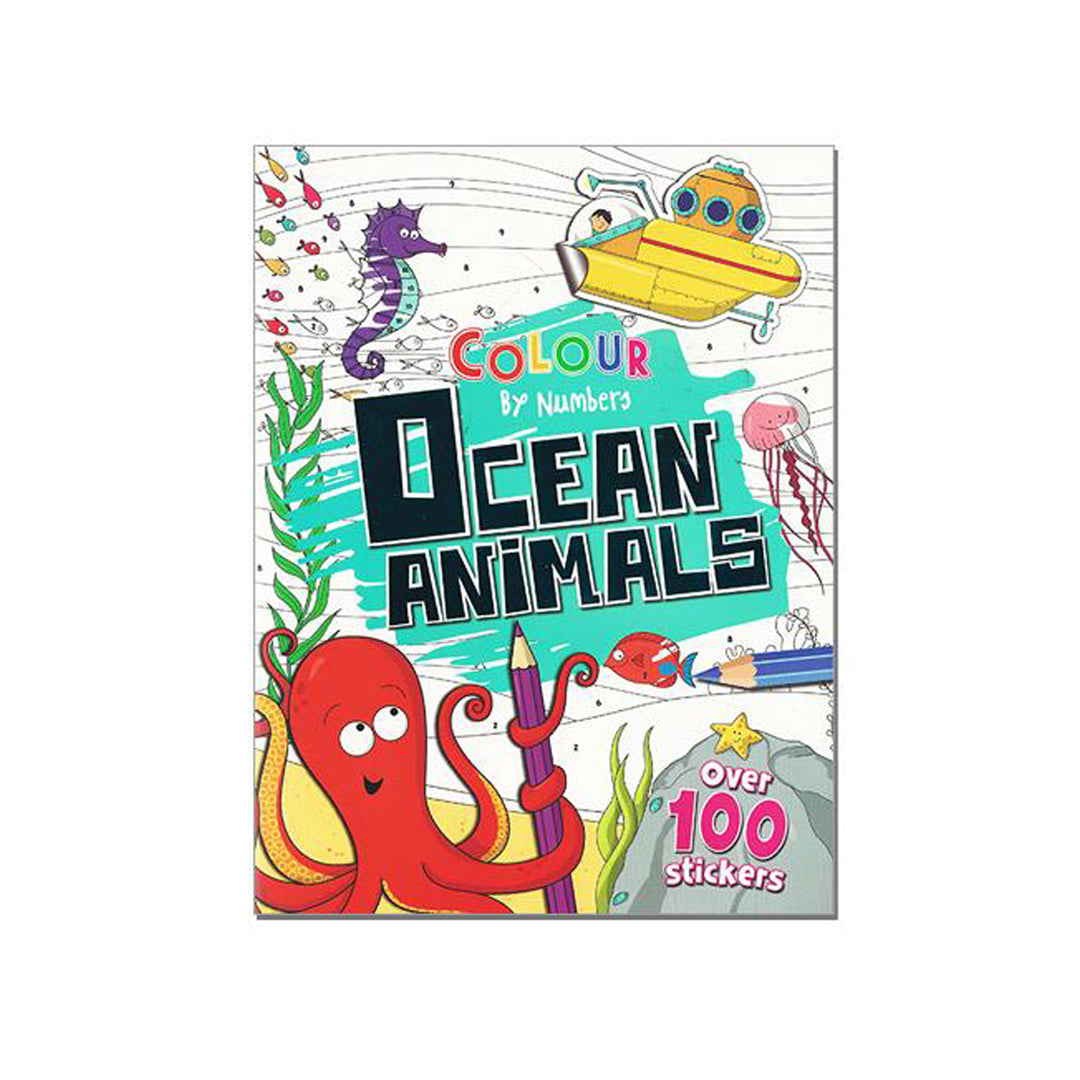 Ocean Animals Colour By Numbers