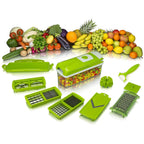 Vegetable & Fruit Slicer Dicer 13pc (With Bonus Peeler)