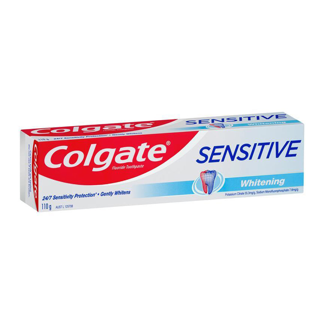 6 Pack x Colgate Sensitive Teeth Pain Whitening Sensitive Toothpaste 110g