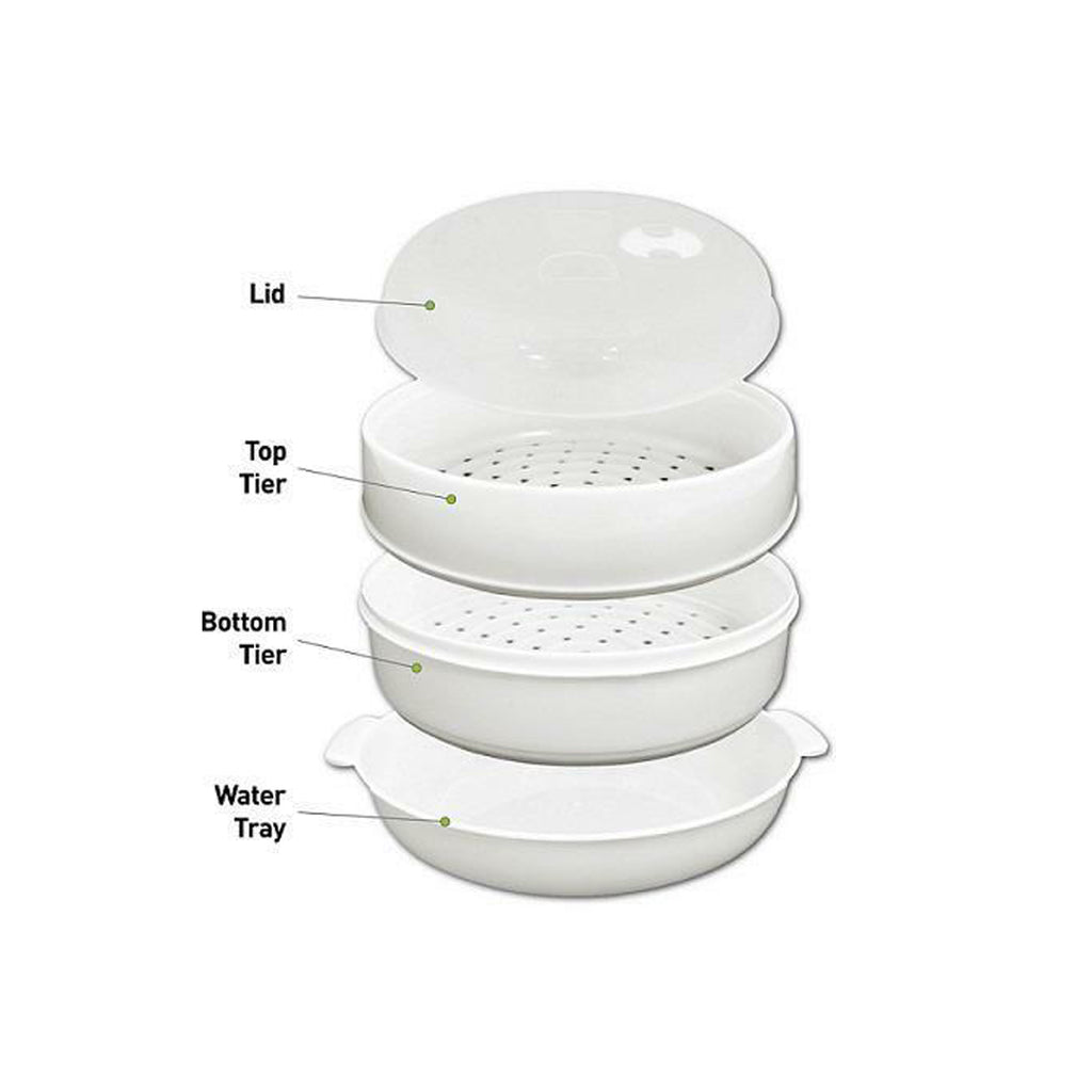 Two Tier Microwave Steamer