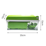 Vegetable & Fruit Slicer Dicer 13pc (With Bonus Peeler)