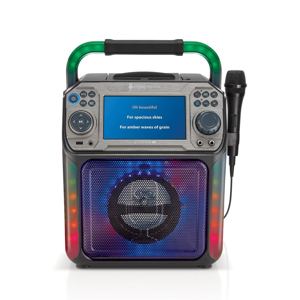Singing Machine Groove XL – Bluetooth + Light Show – Smooth Sales