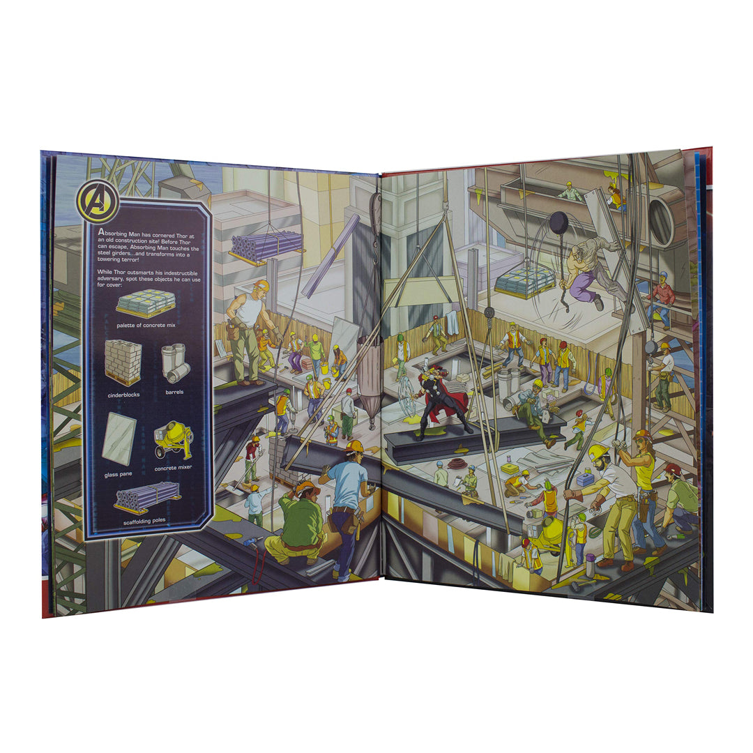 Marvel Avengers Look And Find Book