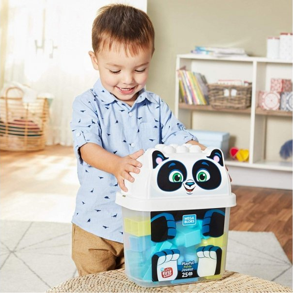 Mega Bloks Animal Bucket - Playful Panda