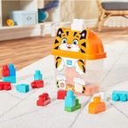 Mega Bloks Animal Bucket - Smiley Tiger