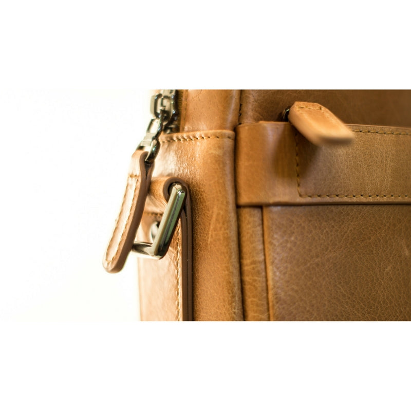 Jack Bee Flinders Leather Laptop Bag