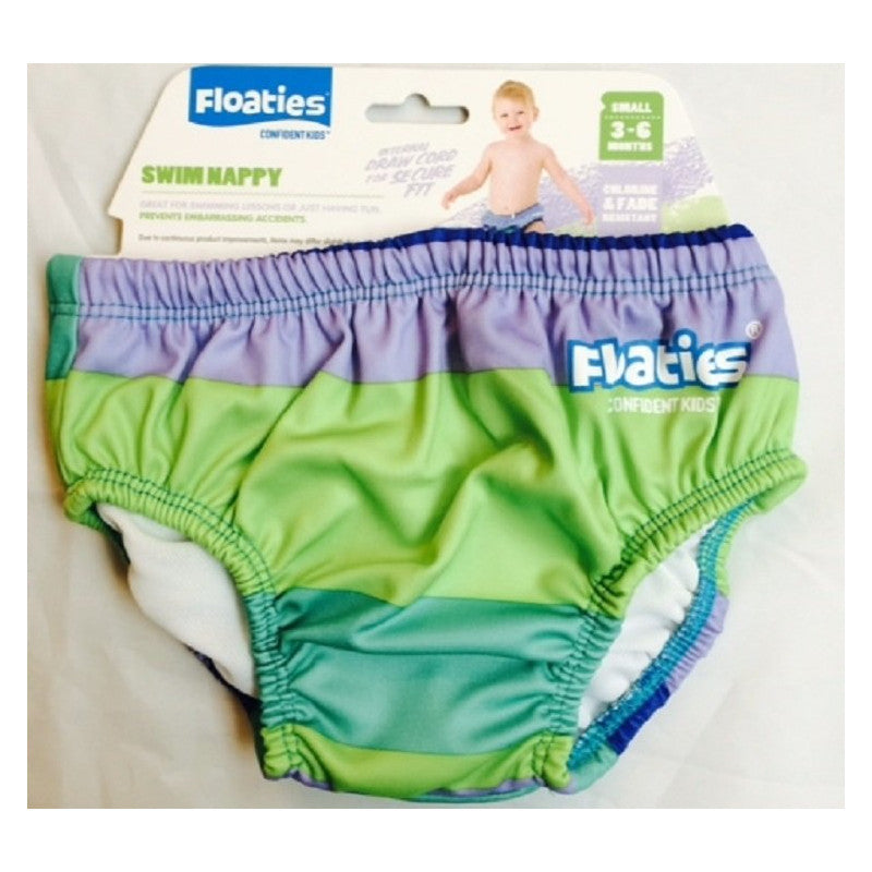 Floaties Swim Nappy - Blue/Green
