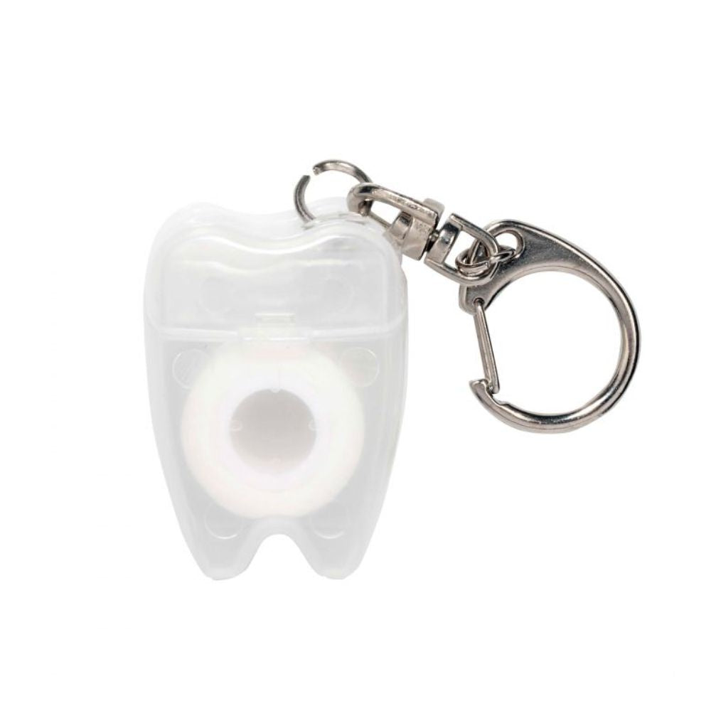 3 Pack x Kikkerland Tooth Floss Keychain