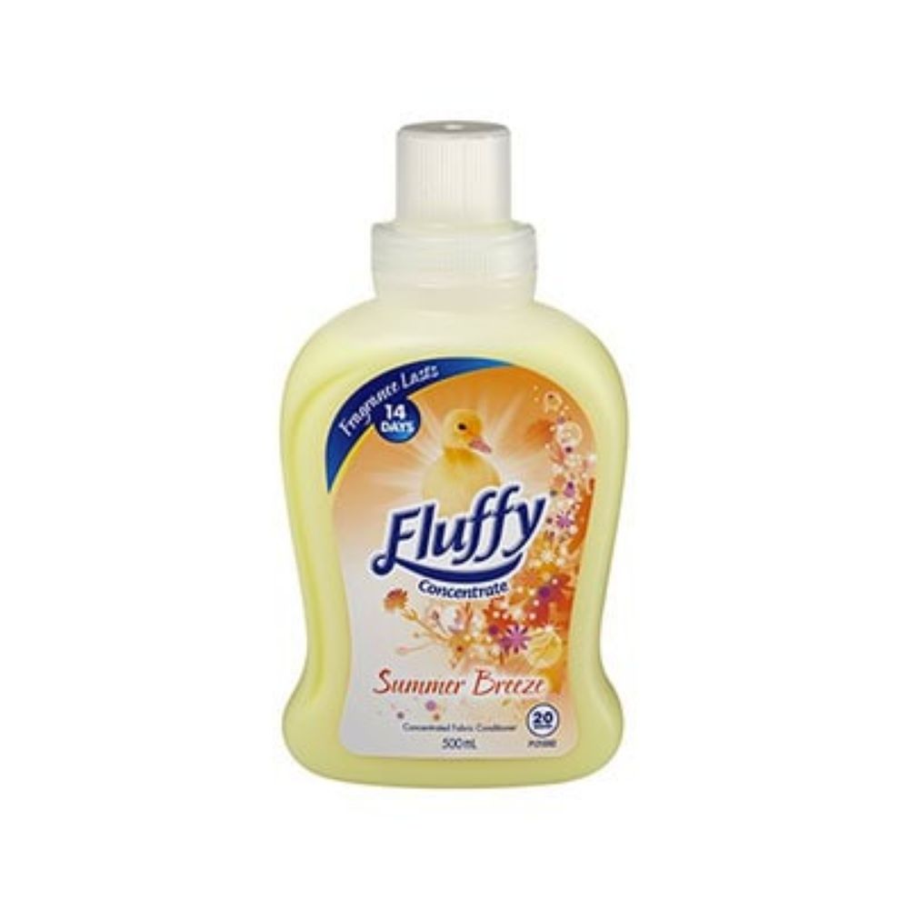 2 Pack x Fluffy Summer Breeze Concentrated Fabric Softener - 500mL