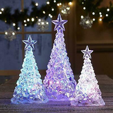 LED Colour Changing Christmas Trees