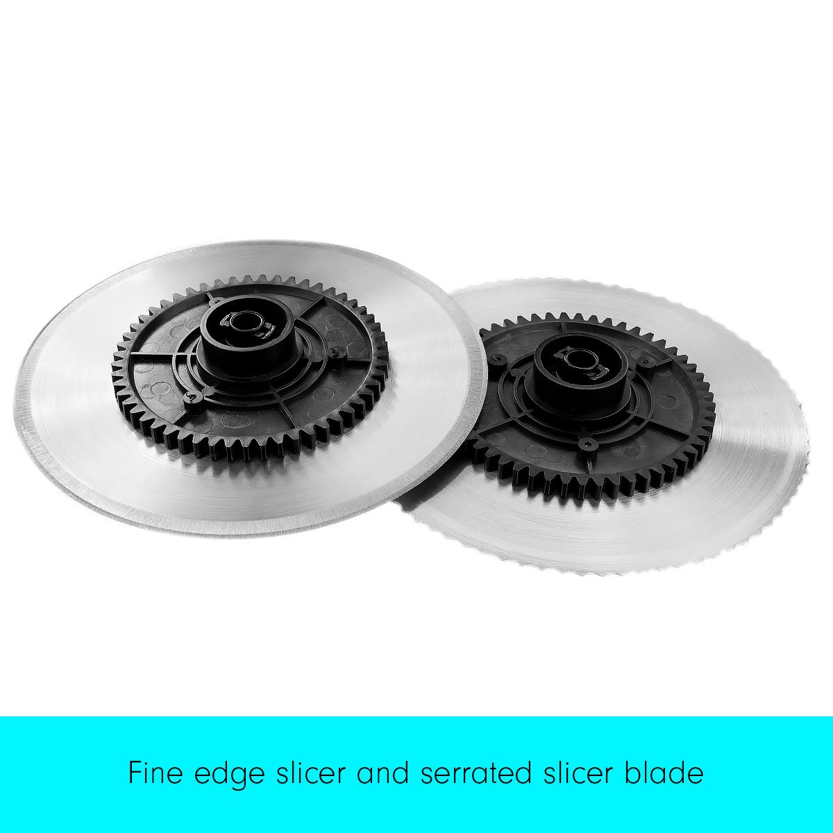 200W Pronti Deli and Food Electric Meat Slicer Blades Processor Black
