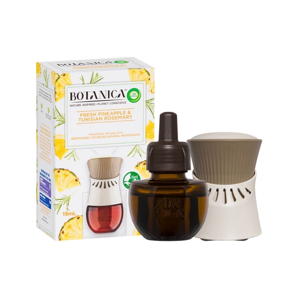 Airwick Botanica Liquid Electric Diffuser - Fresh Pineapple and Tunisian Rosemary