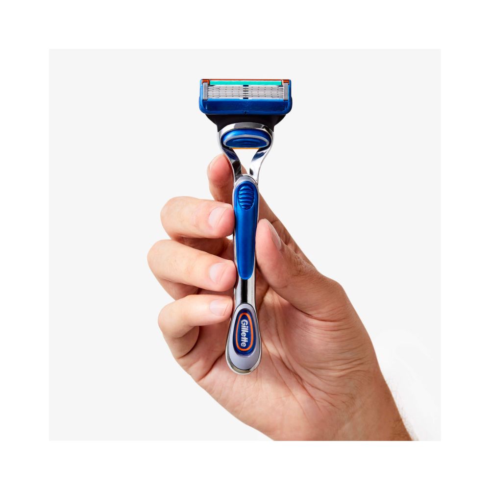 Gillette Fusion Razor + 4 Cartridges