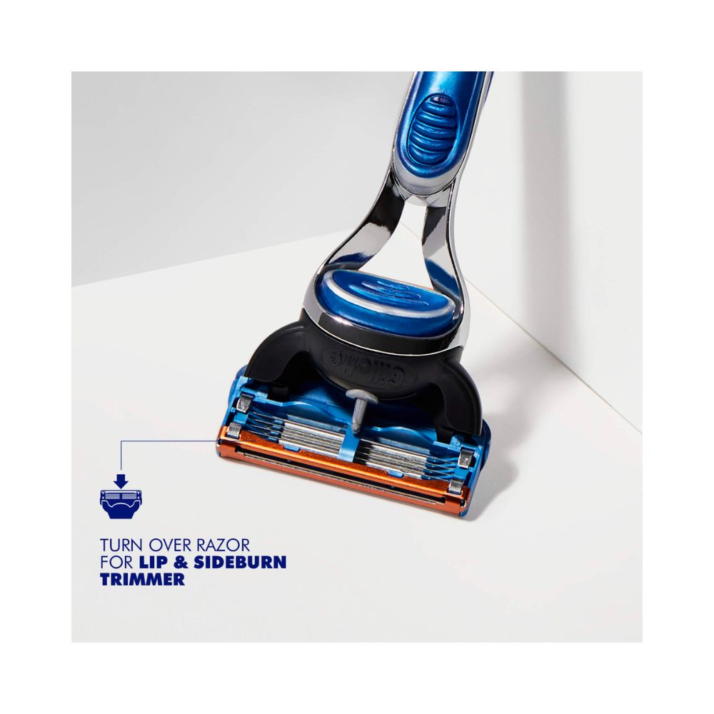 Gillette Fusion Razor + 4 Cartridges