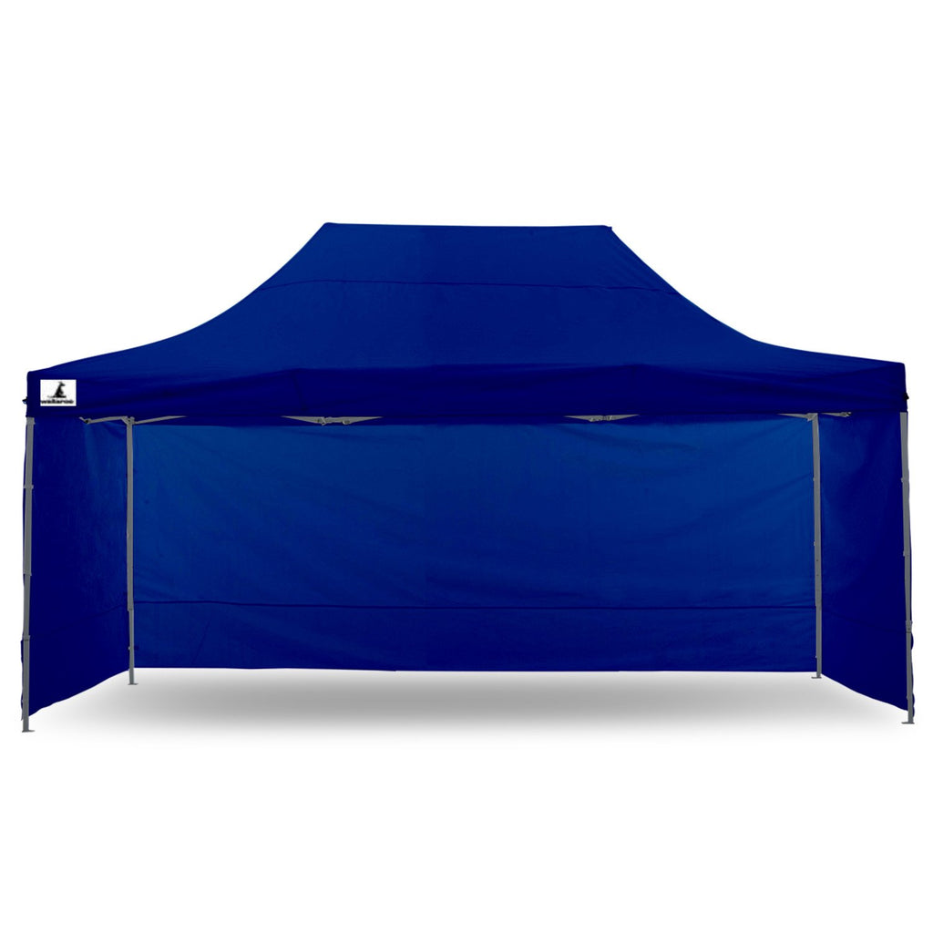 Gazebo Tent Marquee 3x4.5m PopUp Outdoor Wallaroo Blue