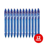 6 x BIC Gelocity Stylo Retractable Ballpoint Pen - Blue (2 Pack)