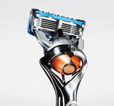 FUSION® PROGLIDE® SILVERTOUCH POWER RAZOR WITH FLEXBALLTM TECHNOLOGY