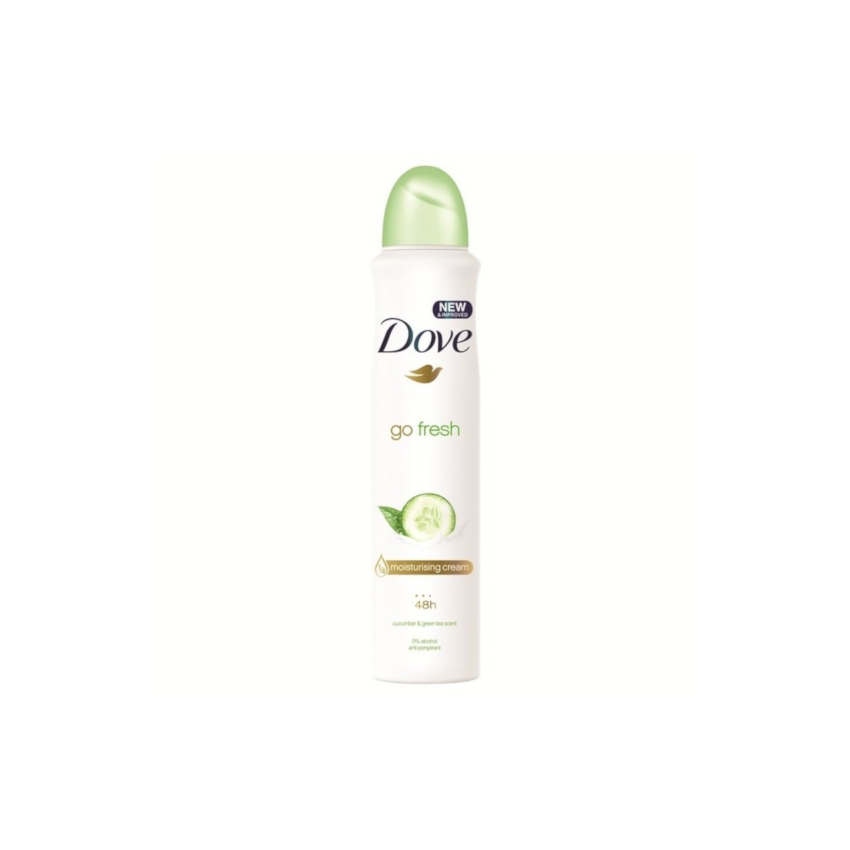 2 Pack x Dove Antiperspirant Deodorant Go Fresh 150ml
