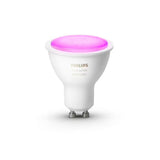 Philips Hue 5.7W 350lm GU10 Smart Downlight Bulb White & Colour Ambiance