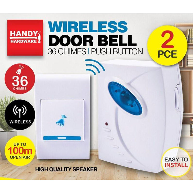 Wireless Door Bell With Digital Remote - 36 Different Melodies