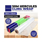 4 Pack x Hercules Cling Wrap 30m x 33cm