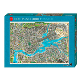 Heye 3000pc World City of Pop Jigsaw Puzzle