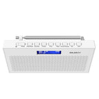 Majority Histon Compact DAB & FM Radio-White