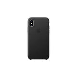 iPhone XS Leather Case - Black