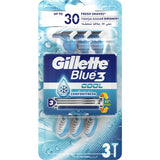 Gillette Blue3 Cool Comfort Fresh Razors 3 Pack