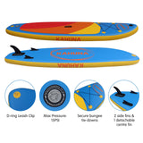 Kahuna Hana Inflatable Stand Up Paddle Board 10FT w/ iSUP Accessories