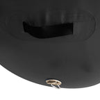 Inflatable Gymnastics Air Barrel Exercise Roller 120cm x 75cm - Black