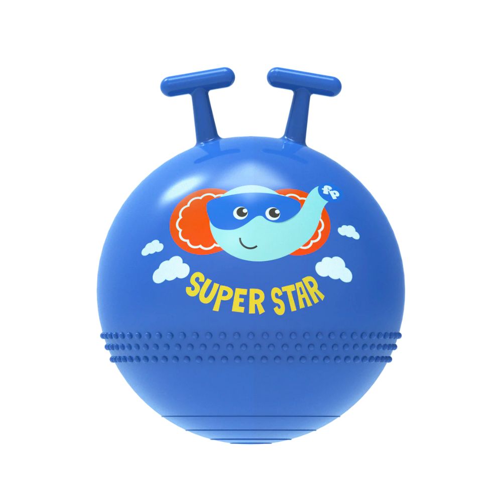 Fisher-Price 45cm Super Bouncy Ball With Pump - Assorted Colours