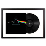 Framed Pink Floyd the Dark Side of The Moon Vinyl Album Art