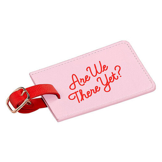 Are We There Yet Luggage Tag