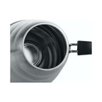 Sherwood Home Filter Brew V60 Pour Over Coffee Kettle With Thermometer - Stainless Steel - 1L