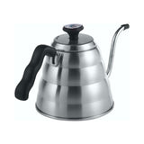 Sherwood Home Filter Brew V60 Pour Over Coffee Kettle With Thermometer - Stainless Steel - 1L