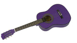 Karrera 34in Acoustic Children no cut Guitar - Purple