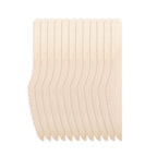 2 Pack x Lemon & Lime Eco 16.5cm Wooden Knives 12pc